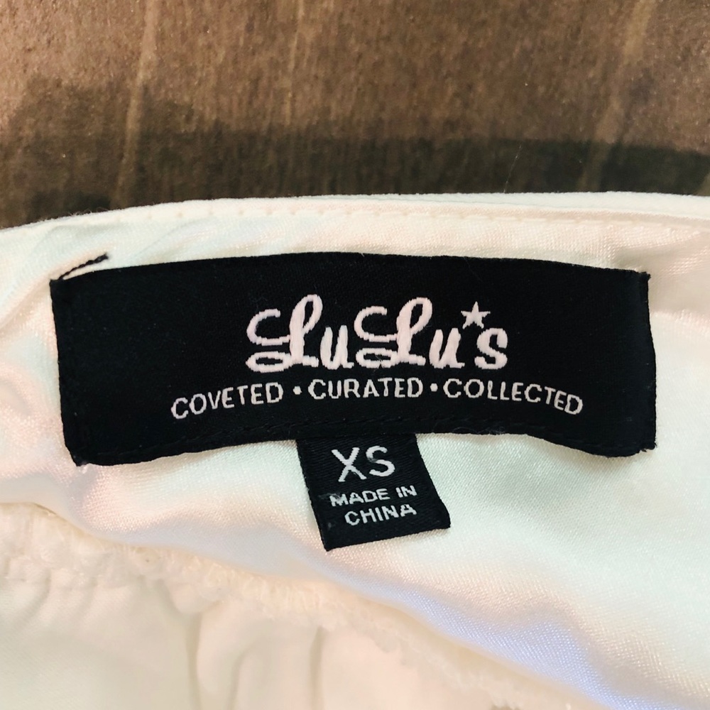 LuLus Chic Freely Ivory Backless Skater Dress - Picture 9 of 10